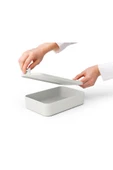 Brabantia MAKE TAKE LIGHT GREY PLASTİK BÜYÜK BOY YEMEK TAŞIMA KABI 2L - 2