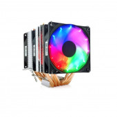 Snowman X6 (AMD/Intel Uyumlu) CPU Soğutucu Rainbow Fan - 1
