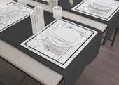 THE MİA AMERİKAN SERVİS 6'LI SET 50X35 CM - 2