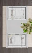 THE MİA AMERİKAN SERVİS 6'LI SET 50X35 CM - 3