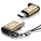 LinkTech O186 Micro to Type-C Dönüştürücü Metal Adaptör - 5