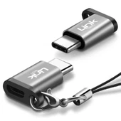 LinkTech O186 Micro to Type-C Dönüştürücü Metal Adaptör - 3