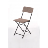 Katlanabilir Sandalye Gri Desenli - 3