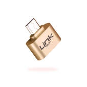 LinkTech O185 USB to Micro USB Çevirici OTG Flash Drive Metal Adaptör - 5