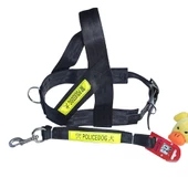 PoliceDog Köpek Bel Tasması + Gezdirme Medium 65-75 cm - 1