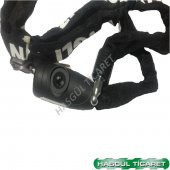 Hsgl Bisiklet 4mm X 120cm Anahtarlı Zincir Kilit - 3