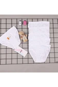 İlke Kız Çocuk Biyeli Bikini Külot 326 - 6 Adet  Beyaz 6 No:8-9 Yaş thumbnail 3