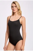 İlke Kadın Likralı Kançalı İp Askılı Body 248/249 - 6 Adet  XL Ten thumbnail 4