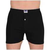 Berrak 1099 Düğmeli Erkek Boxer Penye  3'Lü   XL Bordo thumbnail 1