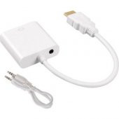 KABLO HDMI TO VGA CONCORD C-554 HDMI TO VGA AUX CABLE SES GİRİŞLİ - 1
