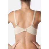 NBB Battal Beden Dubleli Toparlayıcı Sütyen 3565  Siyah 105B thumbnail 4