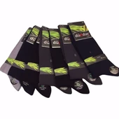 12 Adet Dündar Erkek Plus Bambu Soket Çorap  Siyah 40-44 thumbnail 3