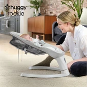 Huggy Rockie Yenidoğana Uygun Kumandalı Bluetooth Müzikli Mama Tepsili Ana Kucağı - 6