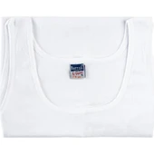 BERRAK KIZ ÇOCUK RİBANA GENİŞ ASKILI ATLET 6'Lı   Beyaz 4 No:6-7 Yaş thumbnail 3