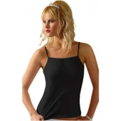 Anıt 2119 Kadın Biyeli İp Askılı Atlet 3'Lü   Beyaz S thumbnail 2