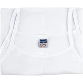 BERRAK KIZ ÇOCUK RİBANA İP ASKILI ATLET 6'Lı   Beyaz 2 No:2-3 Yaş thumbnail 3