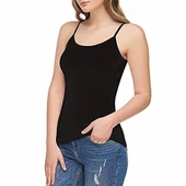 Tutku Elit Modal İp Askılı Atlet 2001 - 1 Adet  XL Siyah thumbnail 3