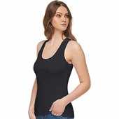 TUTKU Elit Bayan Modal Geniş Askı Atlet 2002 - 1 Adet  Beyaz L thumbnail 2