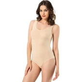 Namaldi Kadın Likralı Geniş Askılı Çıtçıtlı Body 262- 3 Adet  Siyah S thumbnail 3