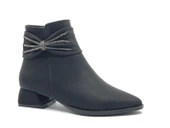 Asya Kurdela Taş Detaylı Topuklu Kadın Bot thumbnail 9