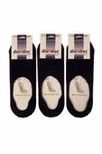 Dündar Erkek  Penye Babet Çorap - 6 Adet  Siyah 41-45 thumbnail 3
