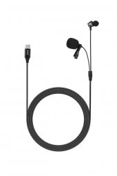 Jmary MC-R6 Type-C Canlı Yayın Yaka Mikrofon - 1