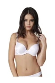 Orkide Kadın 2 Beden Büyüten Dolgulu Destekli Sütyen Reina - 2 Adet  Ekru 85B thumbnail 4