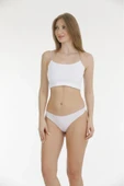 Berrak Kadın Lazer Kesim Polyester Bikini Külot 11690 - 6 Adet  XL Siyah thumbnail 1