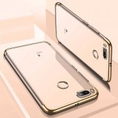 Xiaomi Mi 5x Kılıf  Dört Köşeli Lazer Silikon - 1