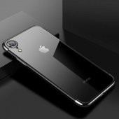 Apple iPhone XR 6.1 Kılıf  Dört Köşeli Lazer Silikon - 2