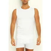 2 Adet Yıldız 75-76 Erkek Modal Sıfır Kol Atlet Renkli  Siyah S thumbnail 4