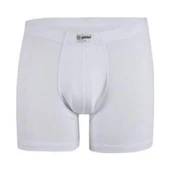 Yıldız 320-321-322-323 Erkek Bambu Likralı Boxer- 1 Adet  L Gri thumbnail 1