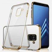 Galaxy J6 Plus Kılıf  Dört Köşeli Lazer Silikon - 1