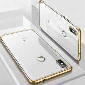 Xiaomi Mi A2 Lite Kılıf  Dört Köşeli Lazer Silikon - 1