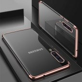 Galaxy A30S Kılıf  Dört Köşeli Lazer Silikon - 4