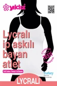 Yıldız Kadın Likralı İp Askılı Atlet 3'Lü Paket -2169-2170-2171-2172-2173-2174  XL Lacivert thumbnail 4