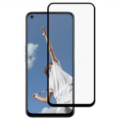 Oppo A92  Kenarları Kırılmaya Dayanıklı Cam Ekran Koruyucu thumbnail 2