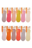 Dündar Kadın Modal Plus Pastel Renk Sneaker Çorap 6876 - 12 Adet  Karışık Renk 36-40 thumbnail 2