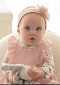 Mayoral Kız bebek pembe elbise - 4