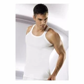 3'Lü NAMALDI 122 İnce Askılı Erkek Atlet  Beyaz 2XL thumbnail 2