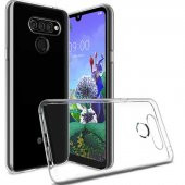 LG Q60 Kılıf  Süper Silikon - 1