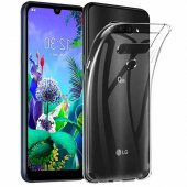 LG Q60 Kılıf  Süper Silikon - 2