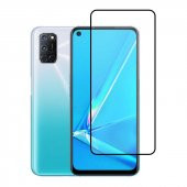 Oppo A52  Kenarları Kırılmaya Dayanıklı Cam Ekran Koruyucu - 1