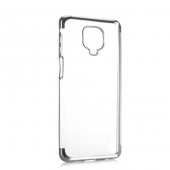 Xiaomi Redmi Note 9S Kılıf  Dört Köşeli Lazer Silikon - 3