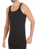 Yıldız Erkek Likralı Kaşkorse Bady Atlet - 3 Adet  Beyaz M thumbnail 5