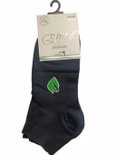 Emre Erkek Bambu Patik Çorap 095 - 12 Adet  Gri 40-44 thumbnail 9