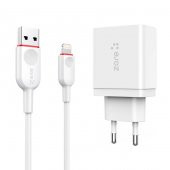 XMac Serisi ZR-X2 Lightning 2 in 1 Şarj Seti - 1