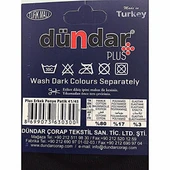 6 Adet Dündar Pamuklu Erkek Patik Çorap  Karışık Renk 41-45 thumbnail 7