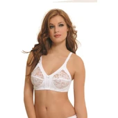 Nbb 352 Toparlayıcı Dantelli Minimizer Sütyen  Siyah 100B thumbnail 2