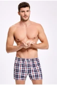İlke Erkek Poplin  Boxer 002 - 3 Adet  M Karışık Renk thumbnail 1